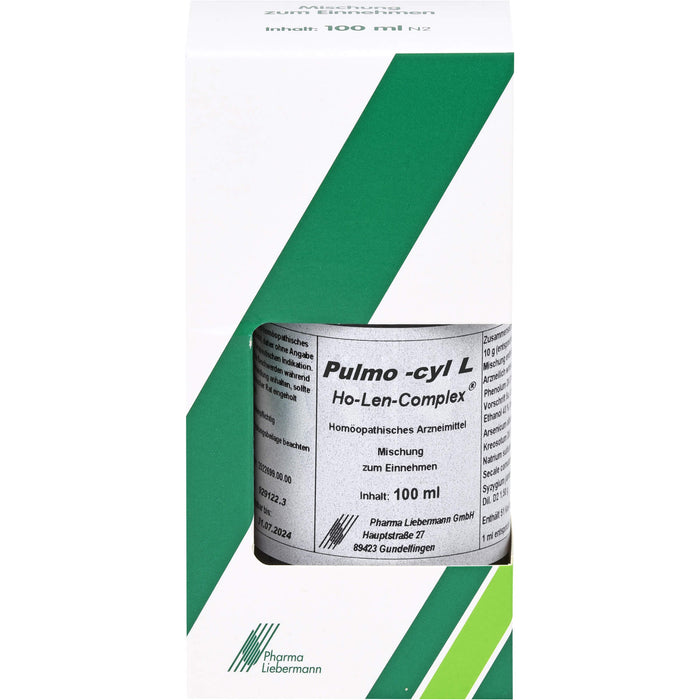 Pulmo Cyl L Ho Len Complex Tropf., 100 ml TRO