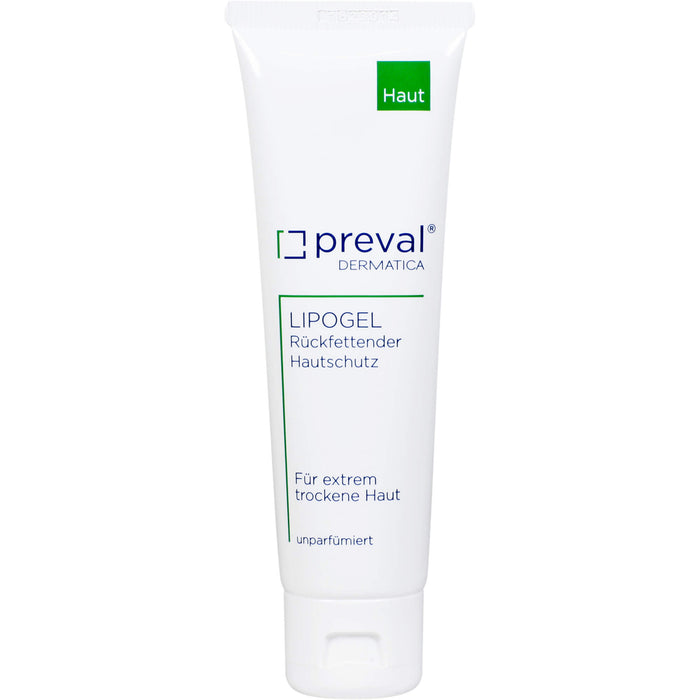 preval Dermatica Lipogel rückfettender Hautschutz unparfümiert, 50 g Gel