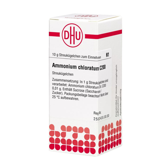 Ammonium chloratum C200 DHU Globuli, 10 g Globuli