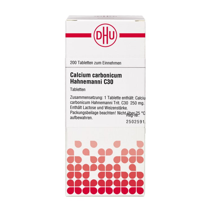 DHU Calcium carbonicum C30 Tabletten Hahnemanni, 200 St. Tabletten