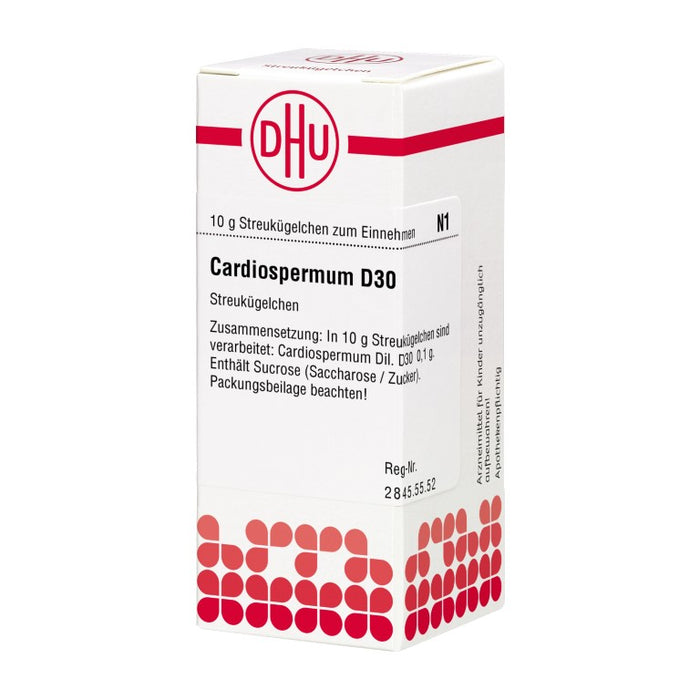 DHU Cardiospermum D30 Streukügelchen, 10 g Globules