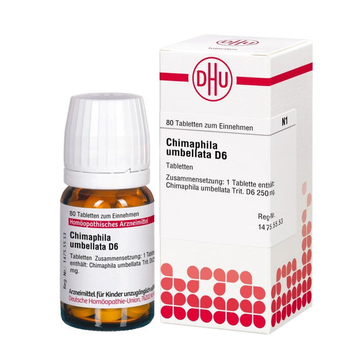 DHU Chimaphila umbellata D6 Tabletten, 80 pc Tablettes