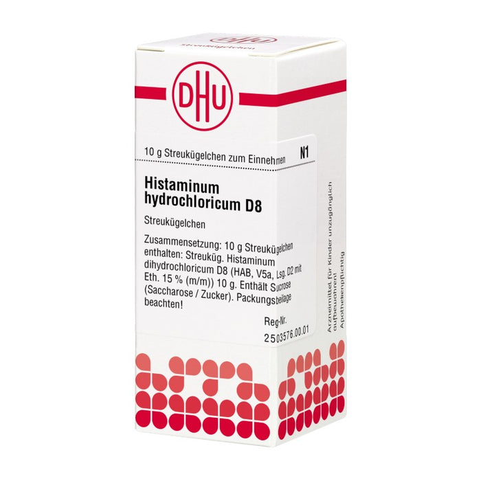 DHU Histaminum hydrochloricum D8 Streukügelchen, 10 g Globules