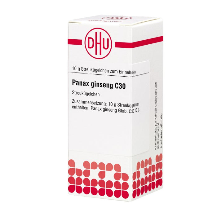 DHU Panax ginseng C30 Streukügelchen, 10 g Globules