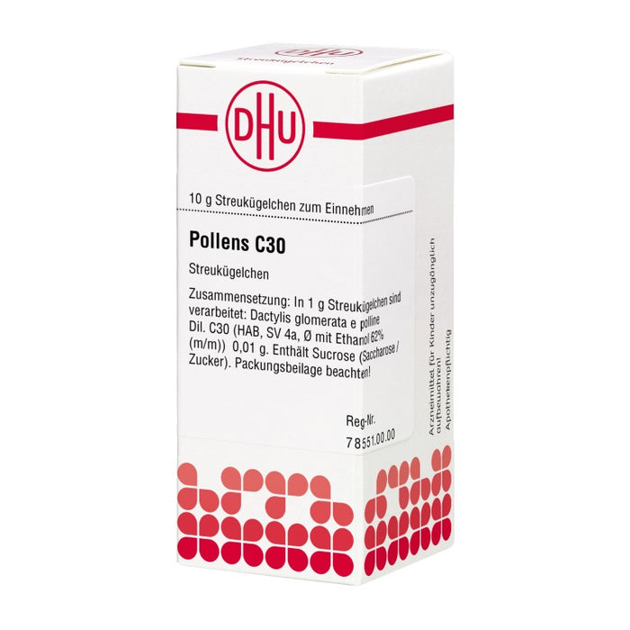 Pollens C30 DHU Globuli, 10 g Globuli