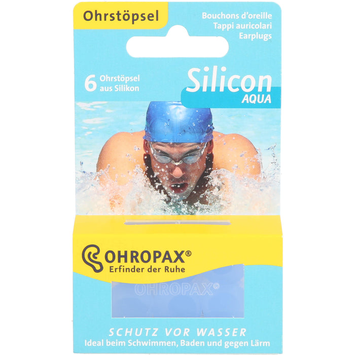 OHROPAX Silicon Aqua, 5 pcs. Earplugs