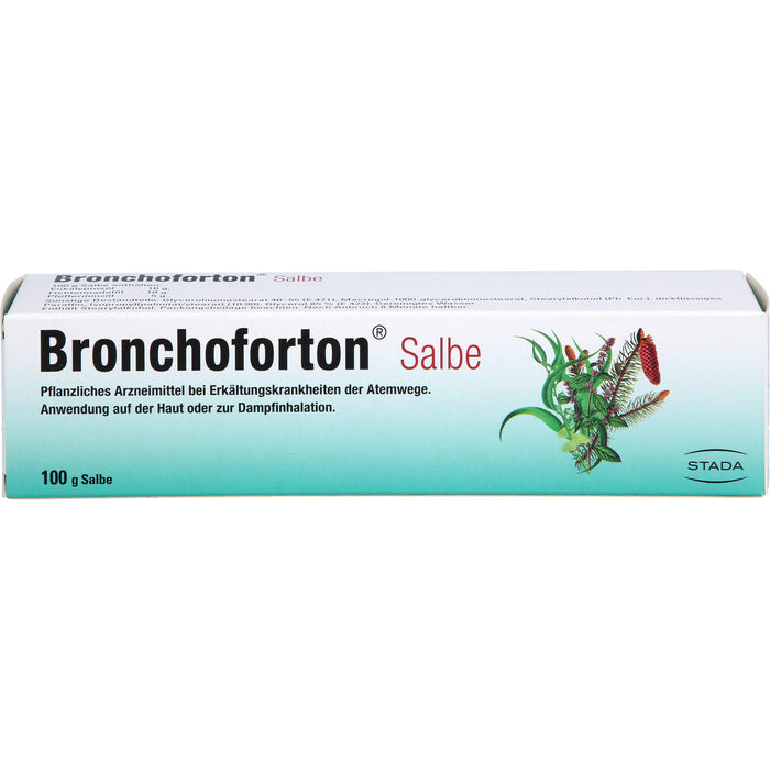 Bronchoforton Salbe bei Erkältungskrankheiten, 100 g Salbe