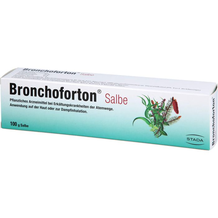 Bronchoforton Salbe bei Erkältungskrankheiten, 100 g Ointment