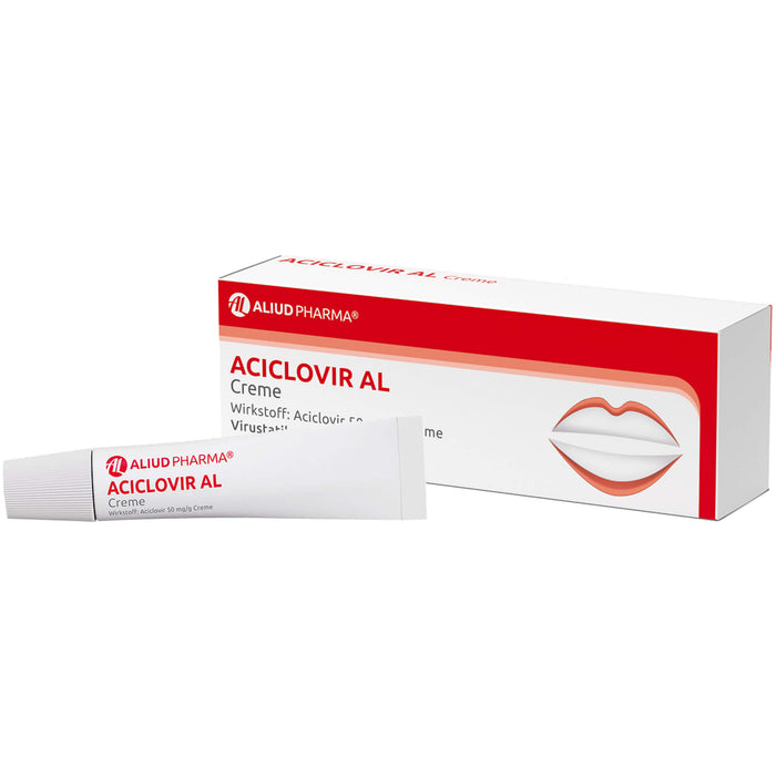 Aciclovir AL Creme Virustatikum, 2 g Crème