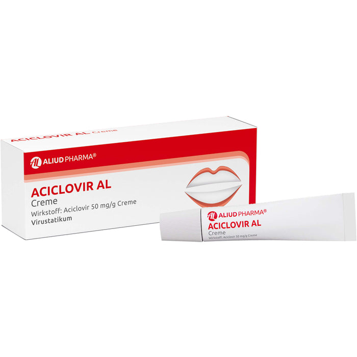 Aciclovir AL Creme Virustatikum, 2 g Cream