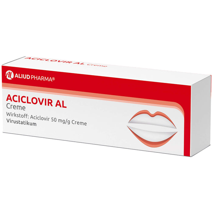 Aciclovir AL Creme Virustatikum, 2 g Crème