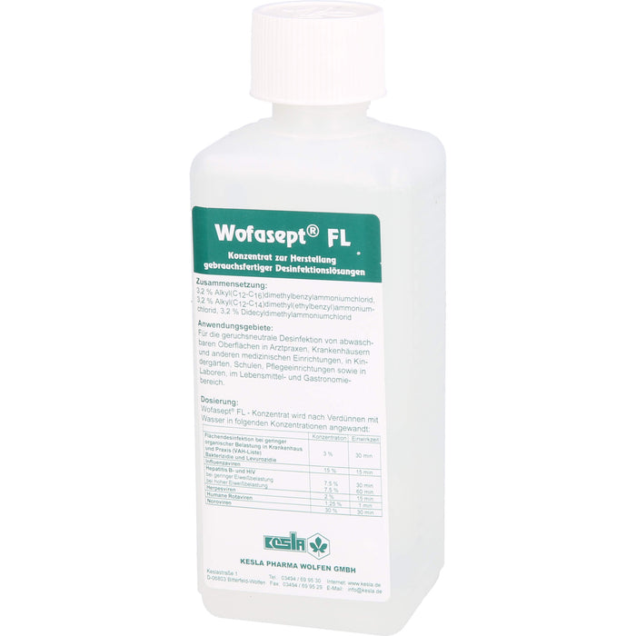 WOFASEPT FL, 250 ml KON