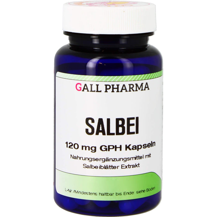 GALL PHARMA Salbei 120 mg GPH Kapseln, 120 pcs. Capsules