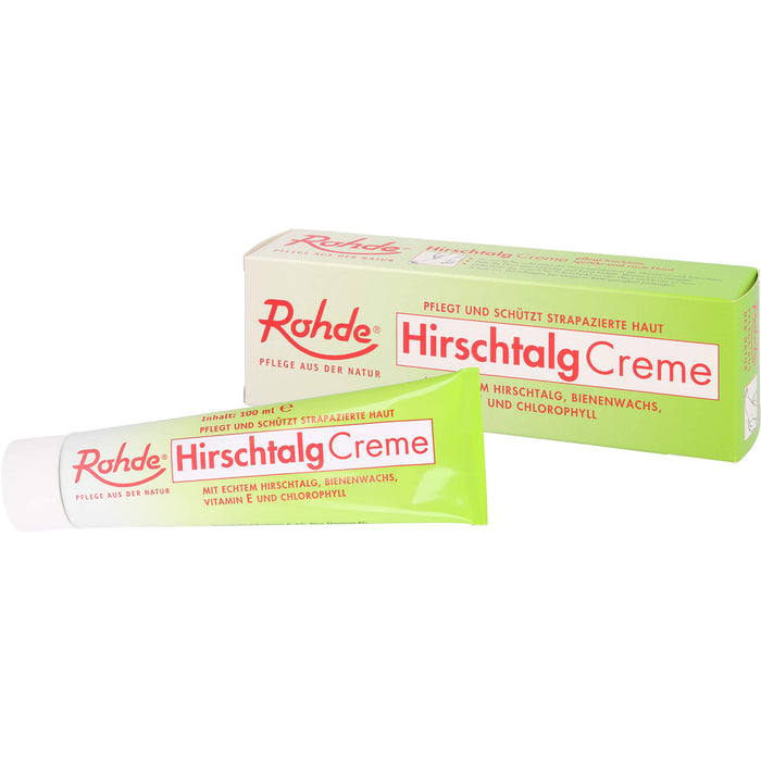 Rohde Hirschtalg Creme, 100 ml Crème