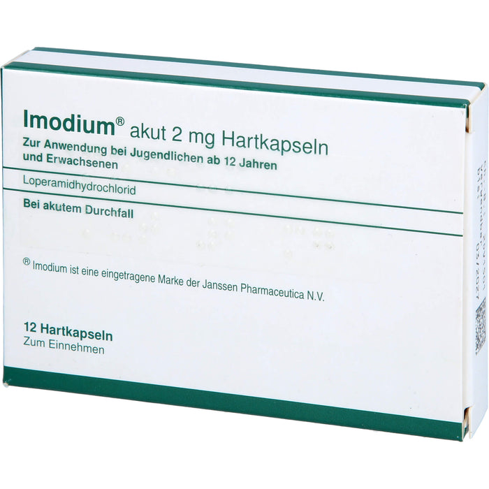 Imodium akut Kapseln Reimport Kohlpharma, 12 pc Capsules