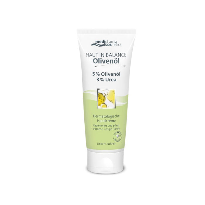 Haut in Balance Olivenöl Handcreme 5% zur Pflege der Haut, 100 ml Creme