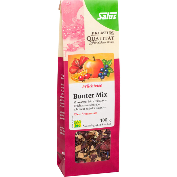 Früchtetee Bunter Mix bio Salus, 100 g TEE