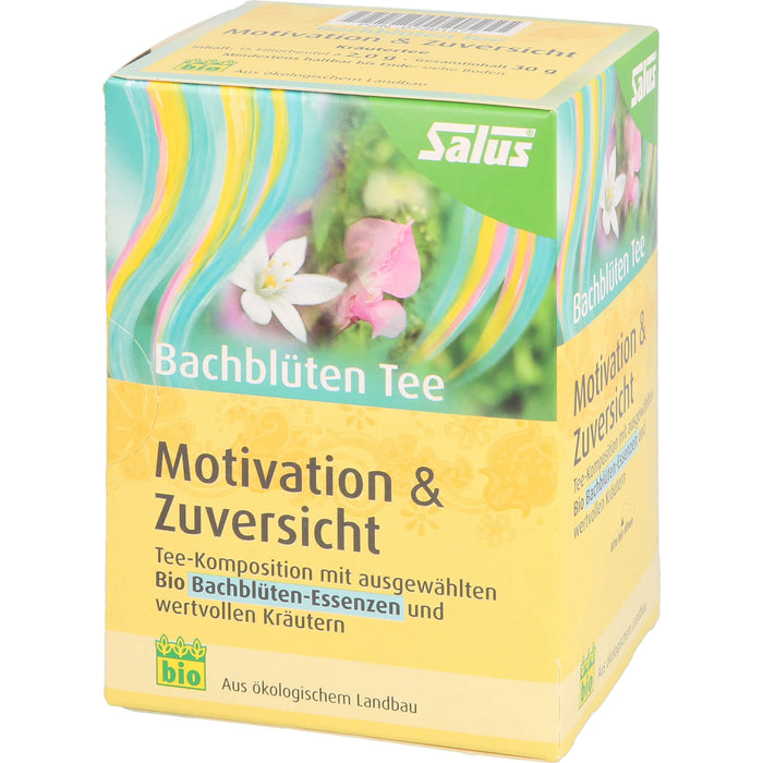 Bachblüten Tee Motivation & Zuversicht bio Salus, 15 St FBE