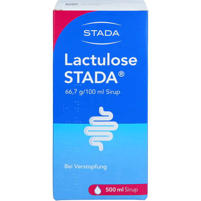 Lactulose STADA Sirup bei Verstopfung, 500 ml Solution