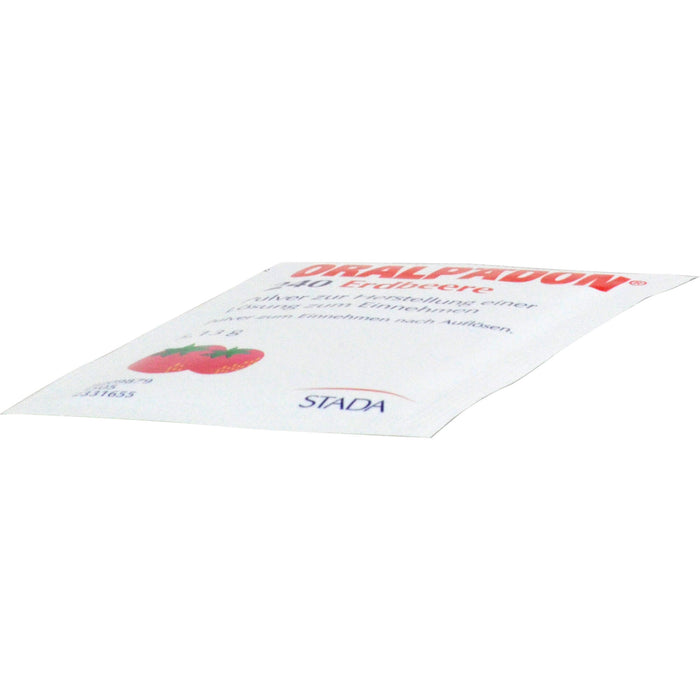 Oralpädon 240 Erdbeere Pulver, 10 pc Sachets