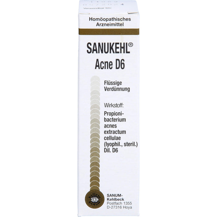 Sanukehl Acne D 6 Tropf., 10 ml TRO