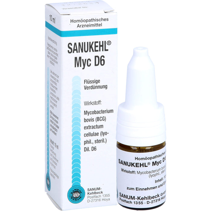 SANUKEHL Myc D6 flüssige Verdünnung, 10 ml Lösung