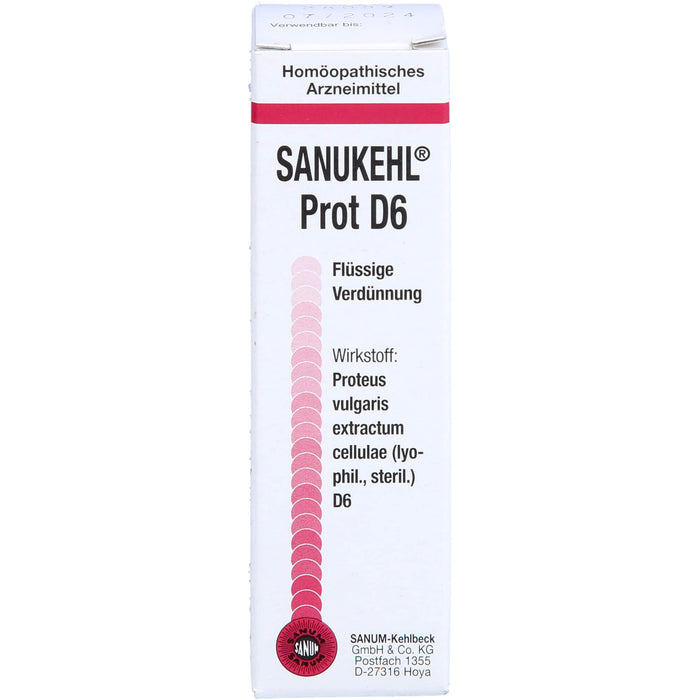 Sanukehl Prot D 6 Tropf., 10 ml TRO