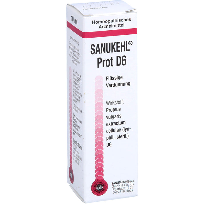 Sanukehl Prot D 6 Tropf., 10 ml TRO