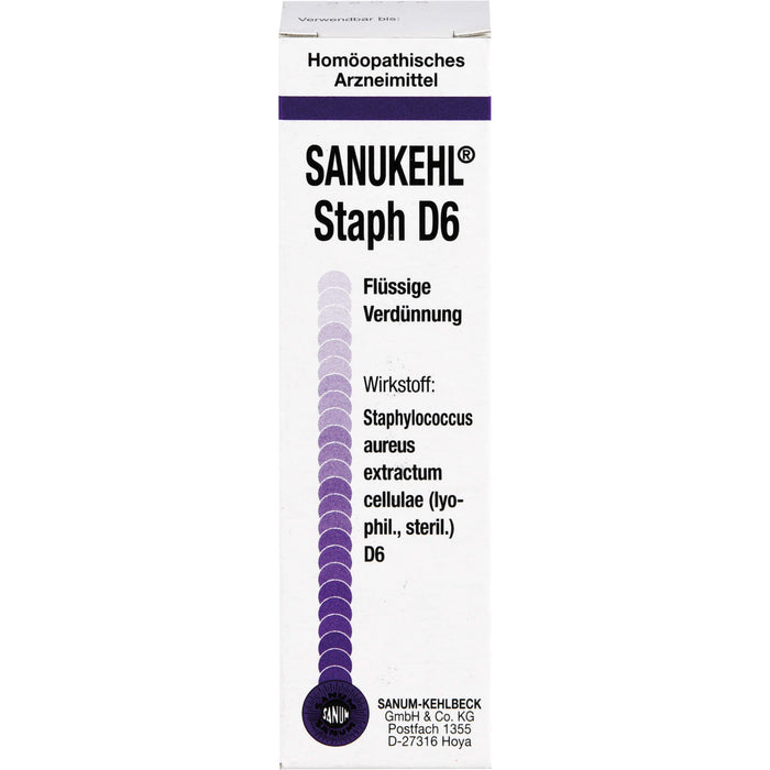 Sanukehl Staph D 6 Tropf., 10 ml TRO