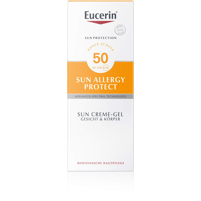 Eucerin Sun Protection Allergy Protect Sun Creme-Gel LSF 50, 150 ml Cream