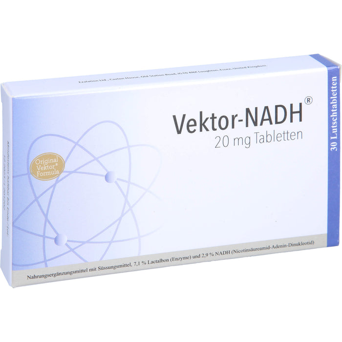 VEKTOR NADH 20mg, 30 St LUT