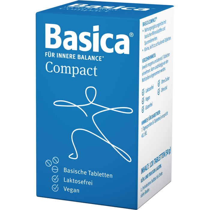 Basica compact basische Tabletten, 120 pc Tablettes