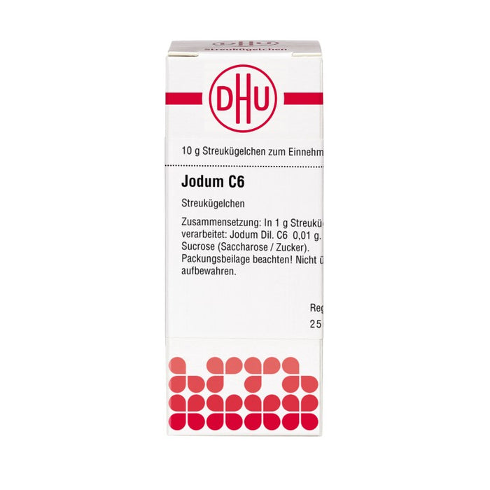 DHU Jodum C6 Streukügelchen, 10 g Globules