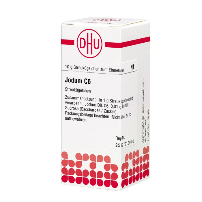 DHU Jodum C6 Streukügelchen, 10 g Globules