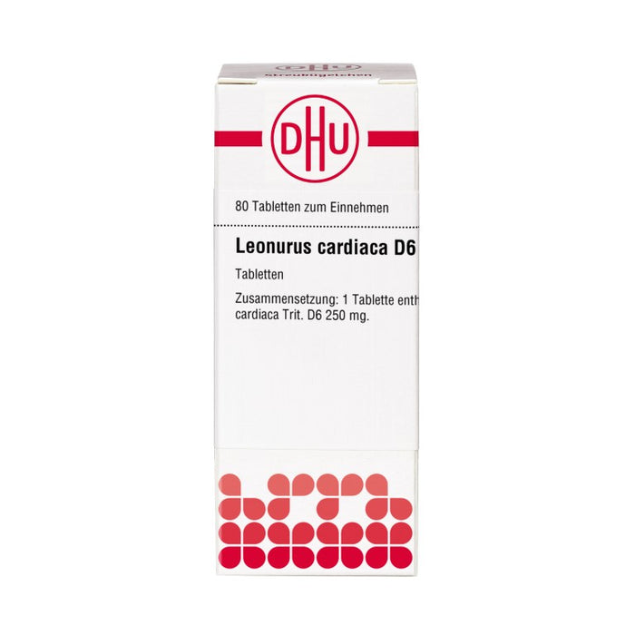 DHU Leonurus cardiaca D 6 Tabletten, 80 pcs. Tablets