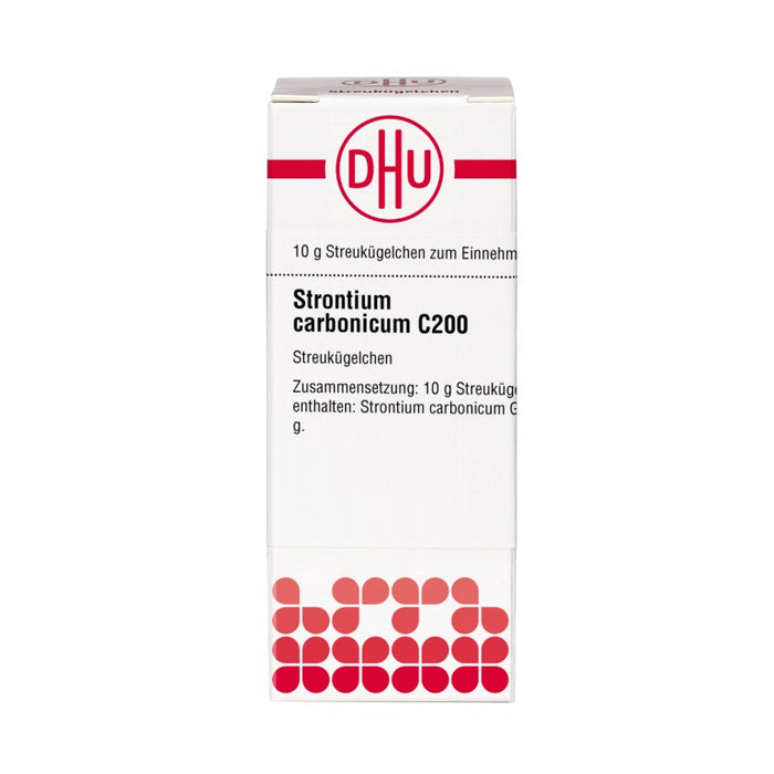 DHU Strontium carbonicum C200 Streukügelchen, 10 g Globules