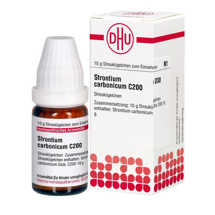 DHU Strontium carbonicum C200 Streukügelchen, 10 g Globules