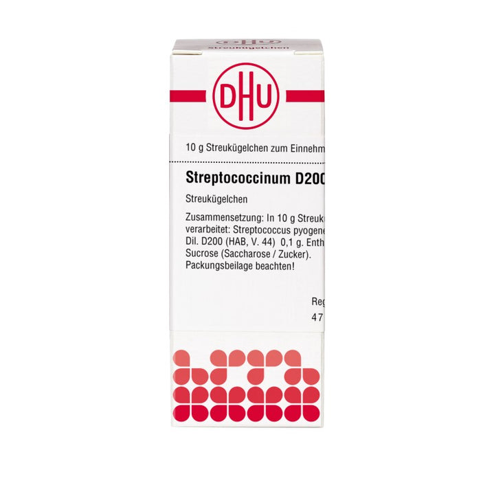 DHU Streptococcinum D200 Streukügelchen, 10 g Dispersion