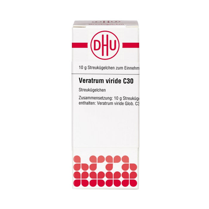 DHU Veratrum viride C30 Streukügelchen, 10 g Globules