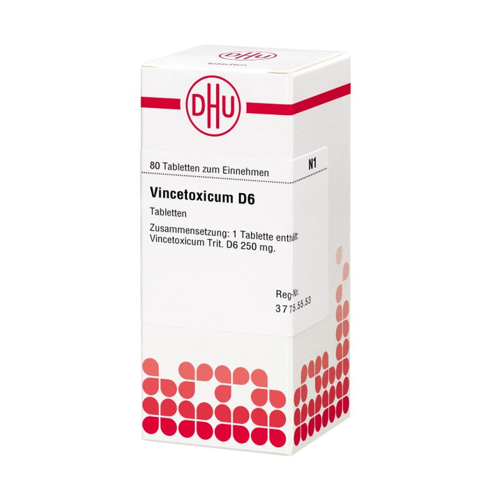 DHU Vincetoxicum D6 Tabletten, 80 pc Tablettes