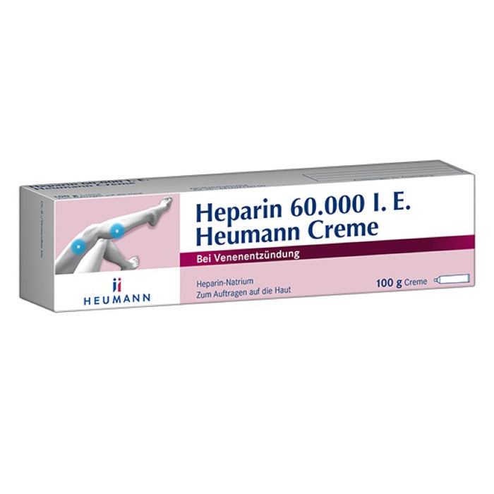 Heparin 60.000 I.E. Heumann Creme bei Venenentzündung, 100 g Cream