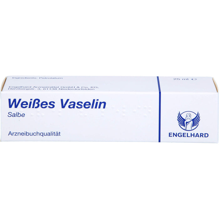 ENGELHARD ARZNEIMITTEL Weißes Vaselin Salbe, 25 ml Salbe