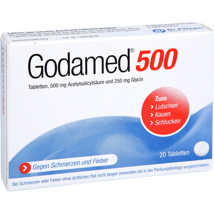 Godamed 500 mg Tabletten, 20 pc Tablettes