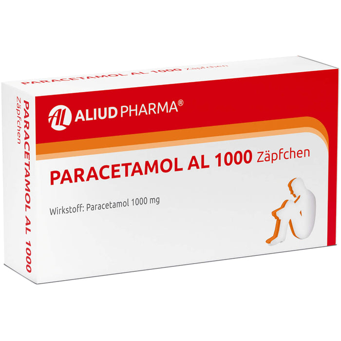 Paracetamol AL 1000 Zäpfchen, 10 pcs. Suppositories