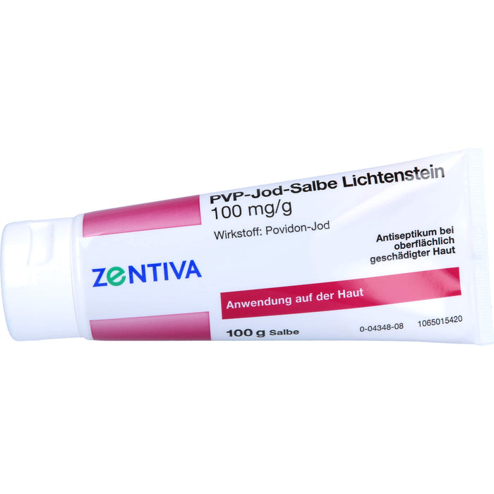 ZENTIVA PVP-Jod-Salbe Lichtenstein 100 mg / g, 100 g Ointment