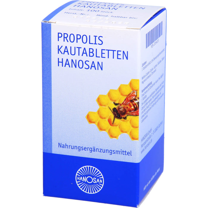 Propolis Kautabletten HANOSAN, 100 pcs. Tablets