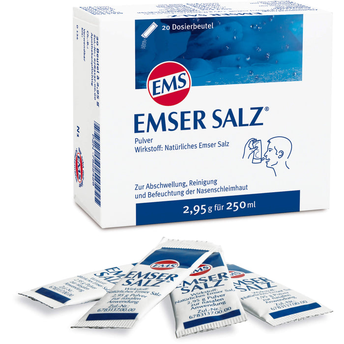 EMSER SALZ Dosierbeutel, 20 pcs. Sachets