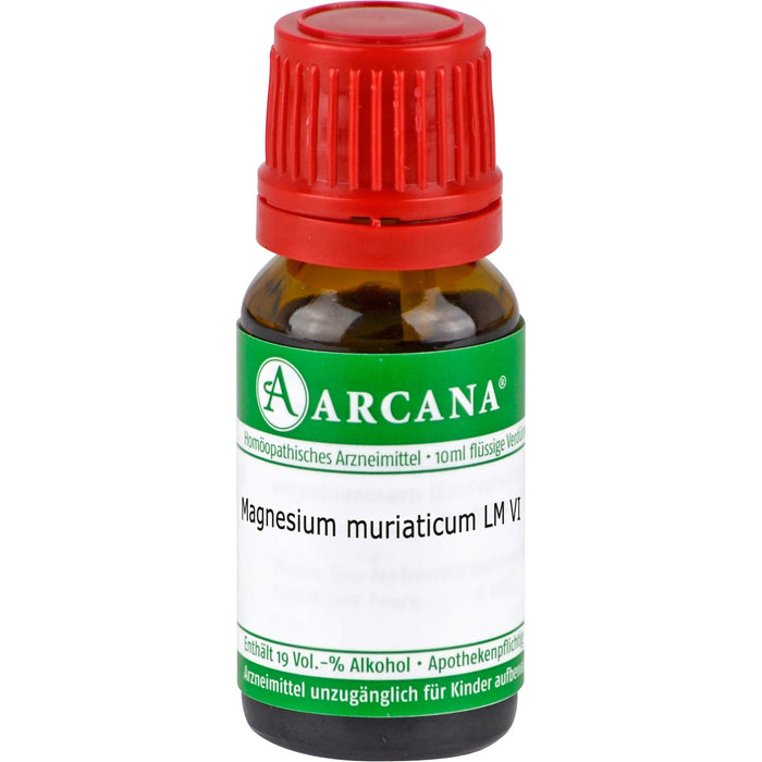 ARCANA Magnesium muriaticum LM VI flüssige Verdünnung, 10 ml Lösung