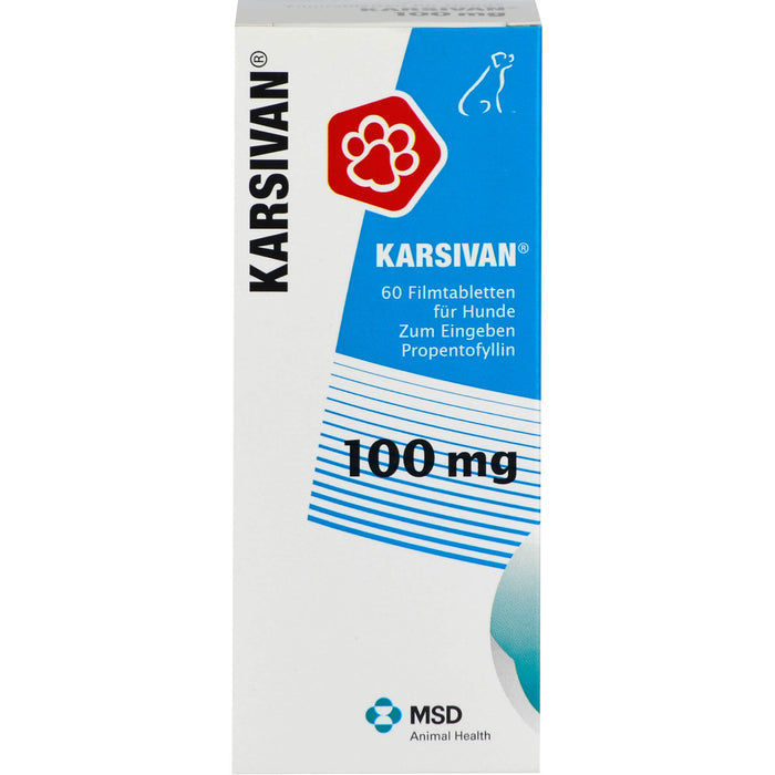 KARSIVAN 100 mg Filmtabletten für Hunde, 60 pcs. Tablets