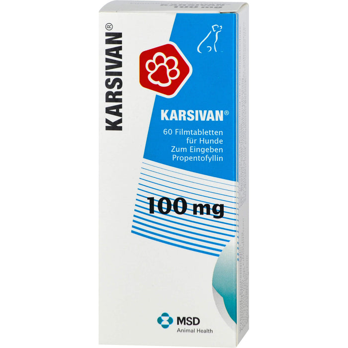 KARSIVAN 100 mg Filmtabletten für Hunde, 60 pcs. Tablets